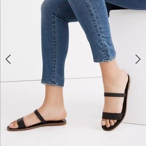 Madewell The Boardwalk Double-Strap Slide Sandal